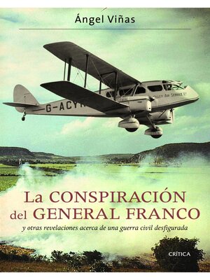 cover image of La conspiración del general Franco